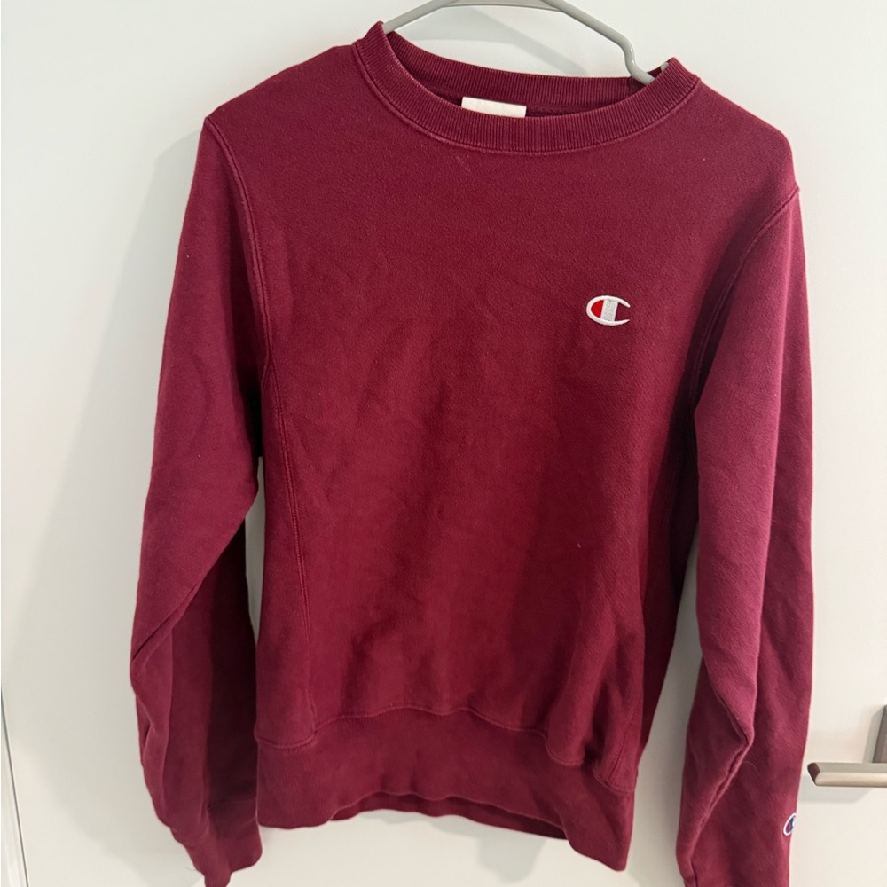 Champion Burgundy Crewneck